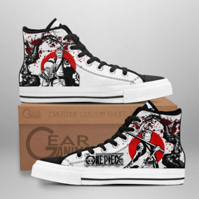 Zoro Wano Arc High-Top Canvas Shoes