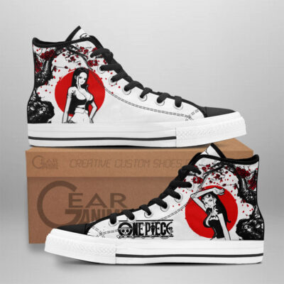 Nico Robin High-Top Canvas Shoes