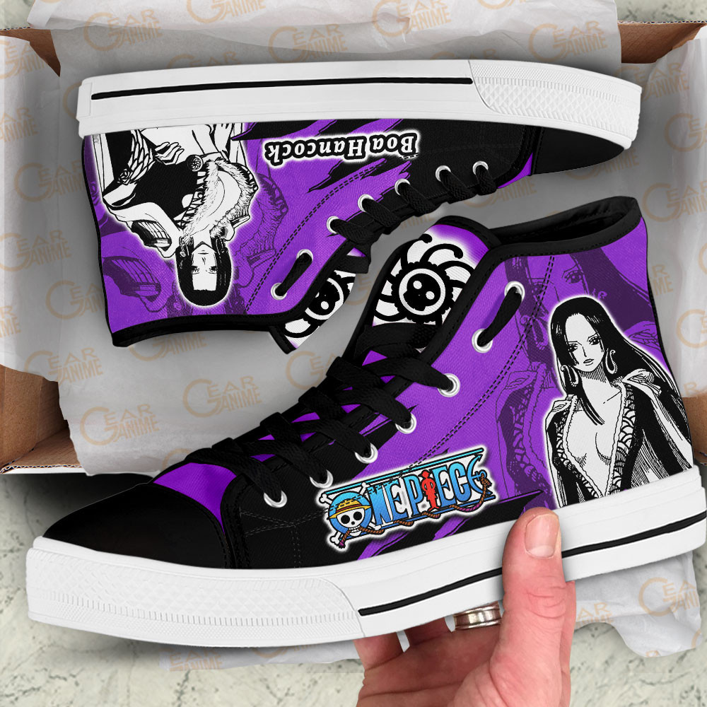 Boa Hancock High-Top Canvas Shoes - Image 2