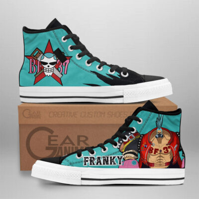 Franky Film Red Edition High-Top Canvas Shoes