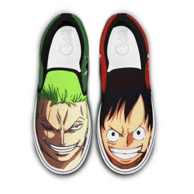 Luffy and Zoro Slip-On
