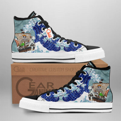Going Merry Kanagawa Great High-Top Canvas Shoes
