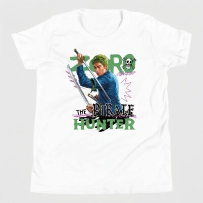 Zoro The Pirate Hunter Graphic T-shirt