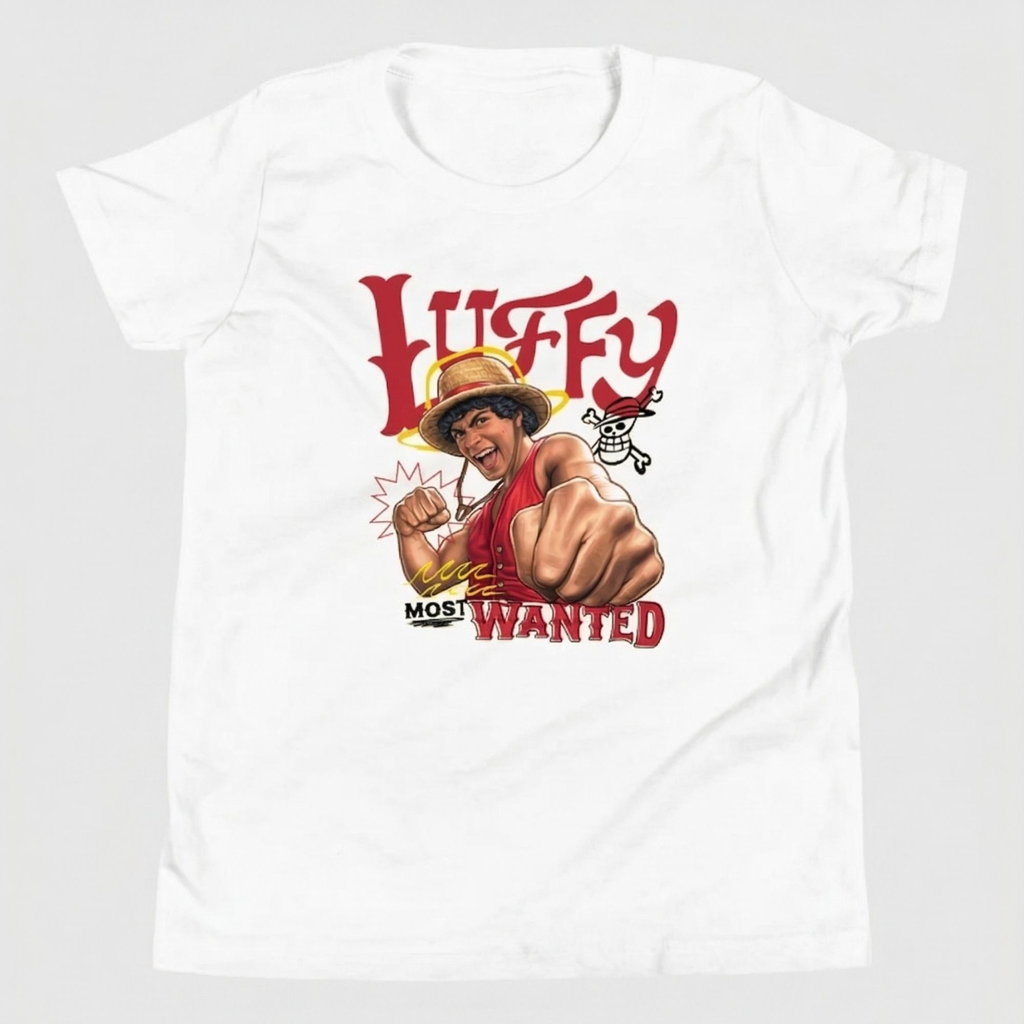 Luffy Most Wanted Graphic T-shirt