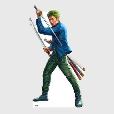 Zoro Live Action Cardboard Standee