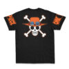 Ace Dead Or Alive One Piece Streetwear T Shirt BACK - One Piece Shop