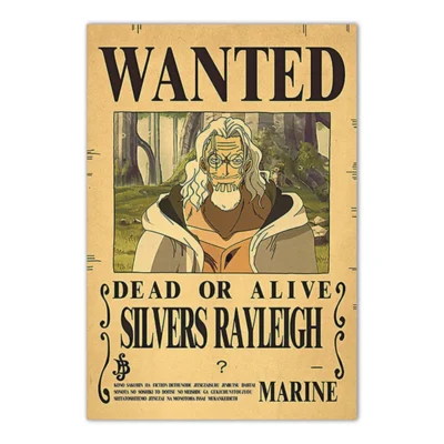 Rayleigh One Piece Bounty Wanted Poster