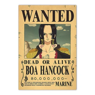 Boa One Piece Bounty Wanted Poster