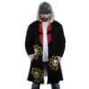 Boa Hancock Cidre Guild Arc OP AOP Hooded Cloak Coat FRONT Mockup - One Piece Shop