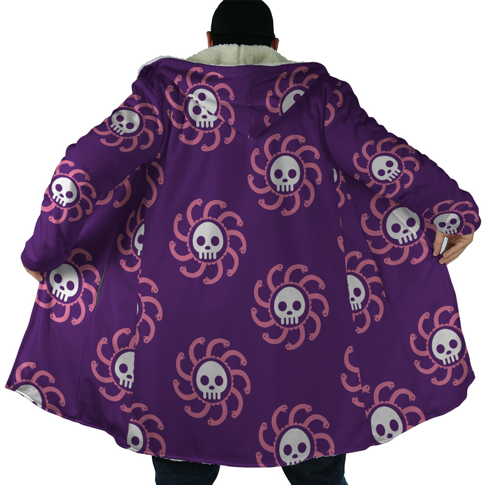 Boa Hancock Summit War of Marineford One Piece Dream Cloak Coat - Image 6