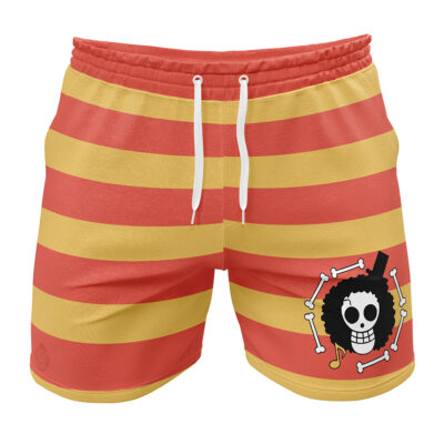 Brook Zou Arc One Piece Gym Shorts