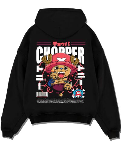 Chopper One Piece Doctor Retro Pirate Poster Hoodie