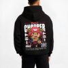 CHOPBAT B.black hoodie male back view - One Piece Shop