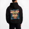 CHOPDOC B.black hoodie male back view - One Piece Shop