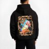 CHOPSMR B.black hoodie male back view - One Piece Shop