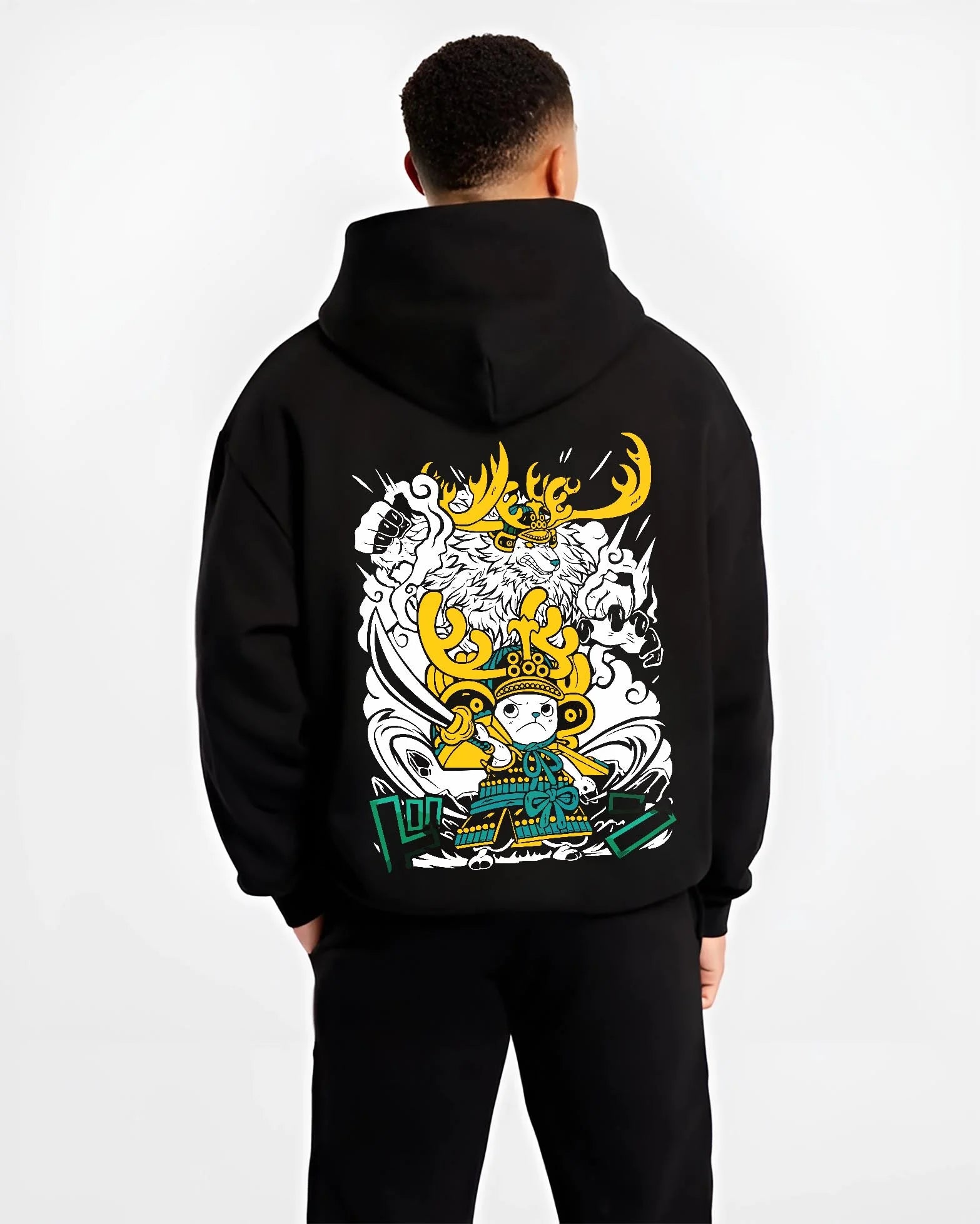 Chopper Samurai One Piece Warrior Form Hoodie - Image 2