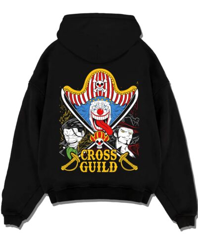 Cross Guild One Piece Buggy Mihawk Crocodile Hoodie