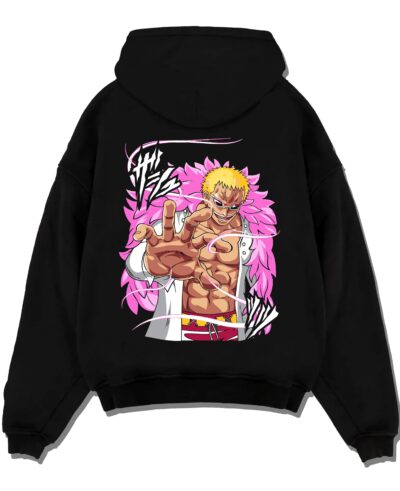 Doflamingo One Piece Villain Charisma Poster Hoodie