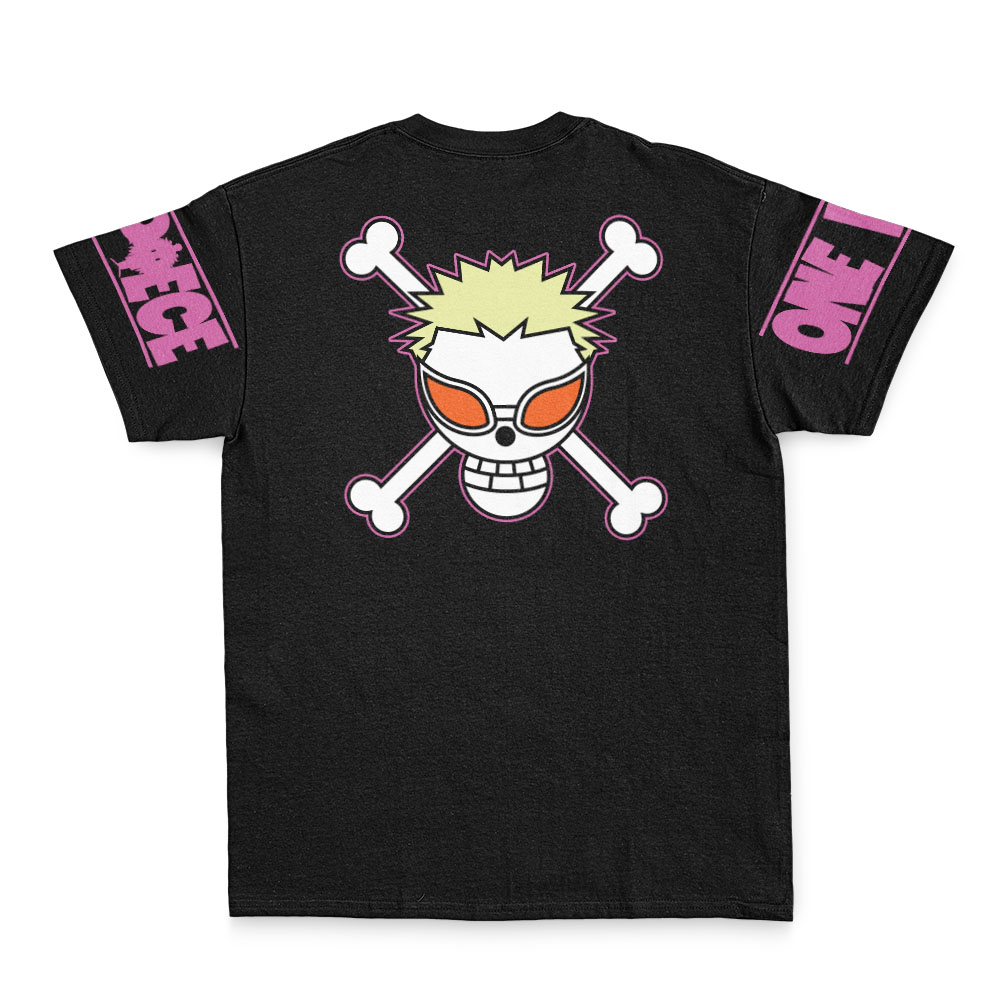Doflamingo Dead Or Alive One Piece Streetwear T-Shirt - Image 3