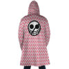 Donquixote Pirates Doflamingo OP AOP Hooded Cloak Coat BACK Mockup - One Piece Shop
