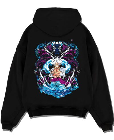 One Piece Luffy Gear Fifth Panel Jumper Hoodie