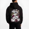 GEAR5WTR B.black hoodie male back view - One Piece Shop