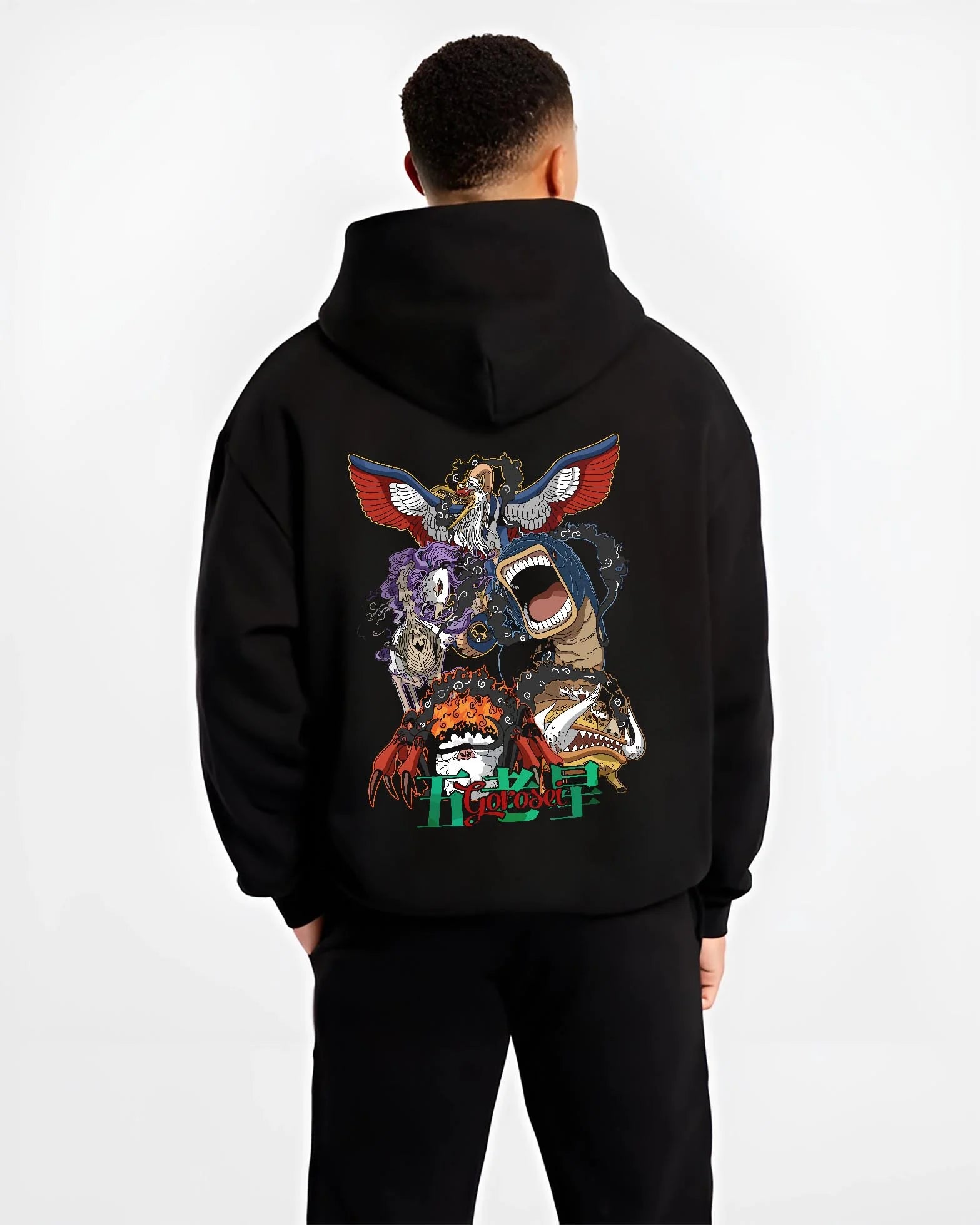 One Piece Brook Soul King Elder Form Jumper Hoodie - Image 2