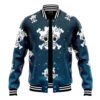 Gear 5 Luffy V2 One Piece Varsity Jacket 3L FRONT Mockup - One Piece Shop