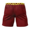 Gol D. Roger OP Gym Shorts SEPARATE BACK mockup - One Piece Shop