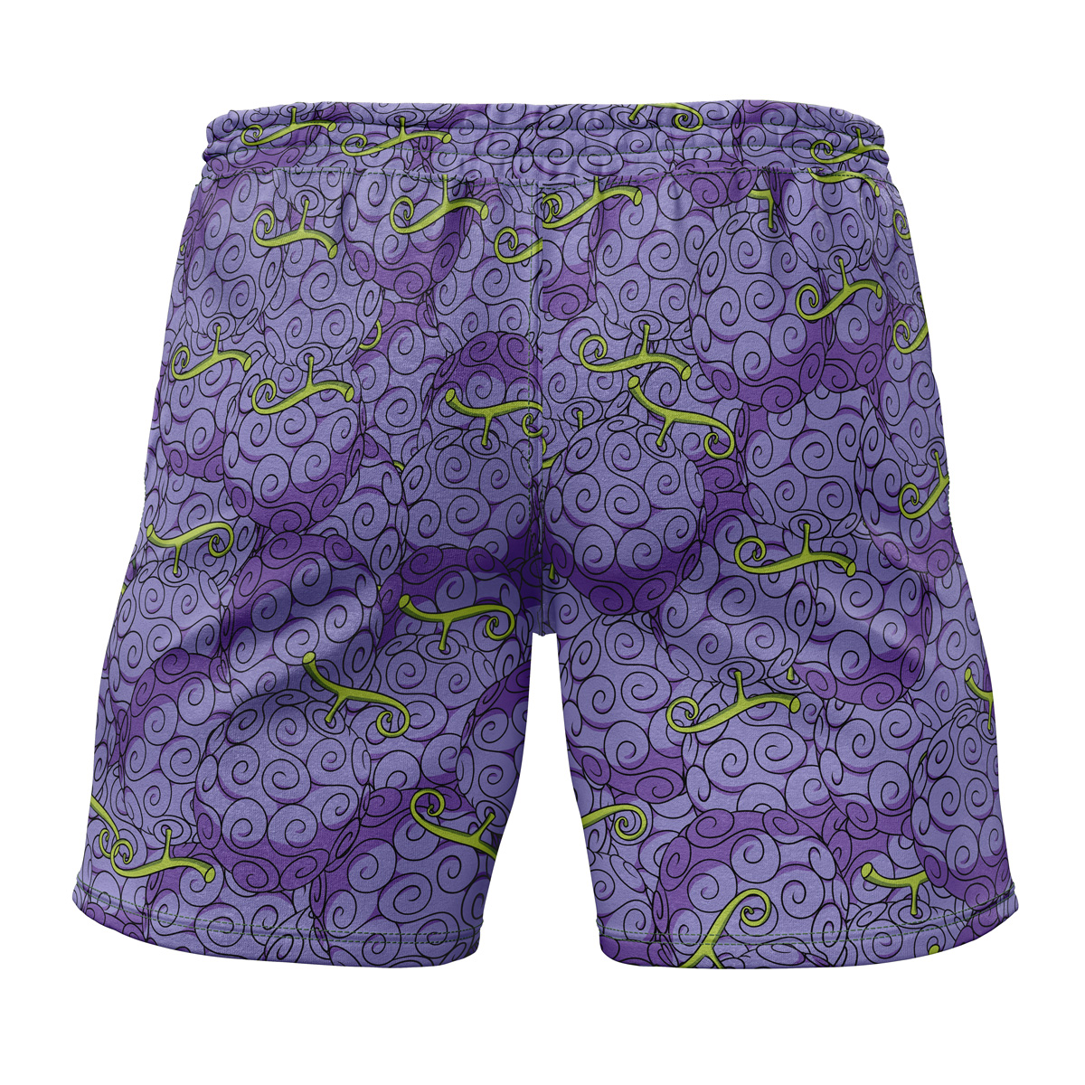Gomu Gomu No Mi Luffy Devil Fruit One Piece Gym Shorts - Image 2