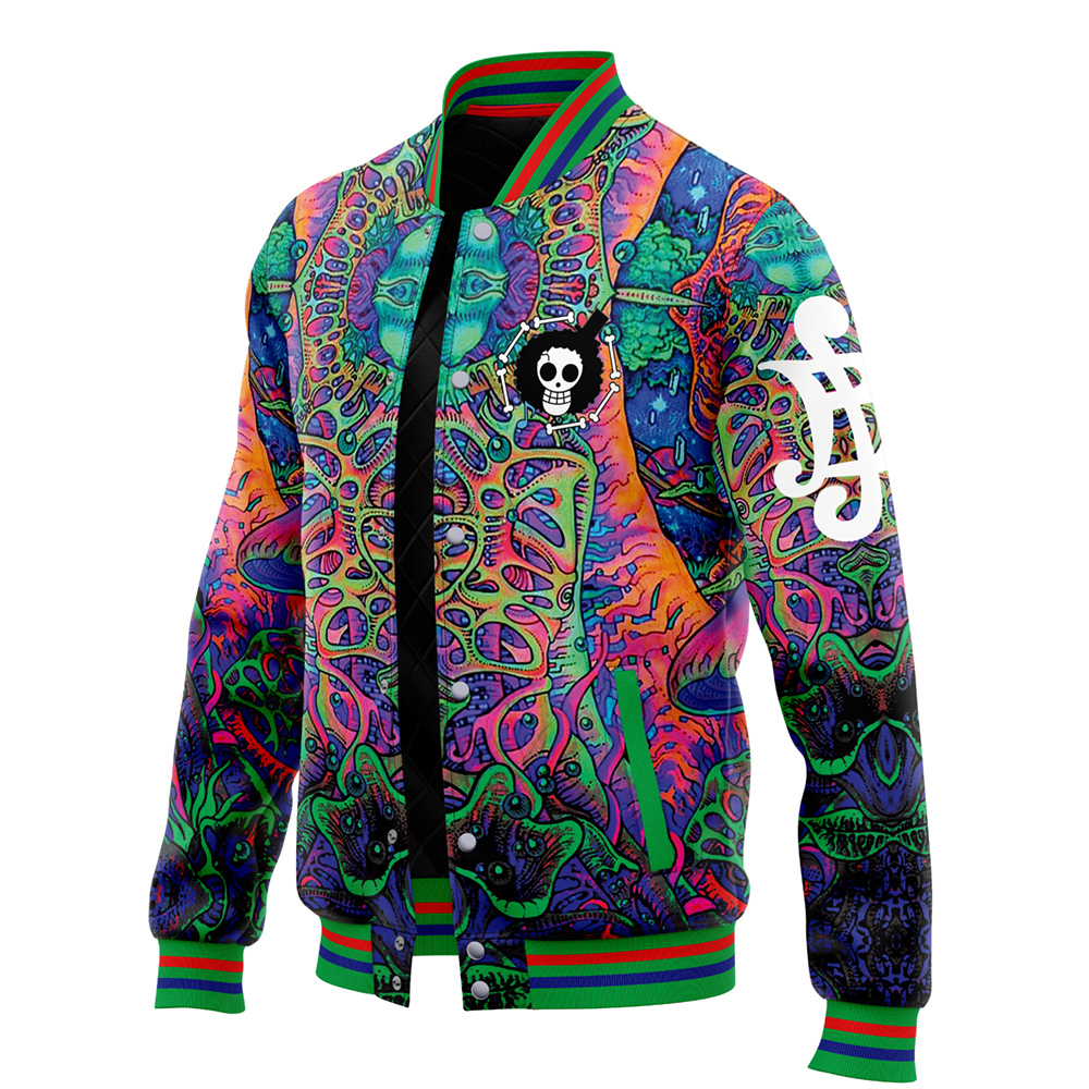 Hippie Trip Brook One Piece Varsity Jacket - Image 3