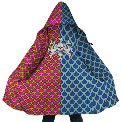 Kaido Pattern One Piece Dream Cloak Coat