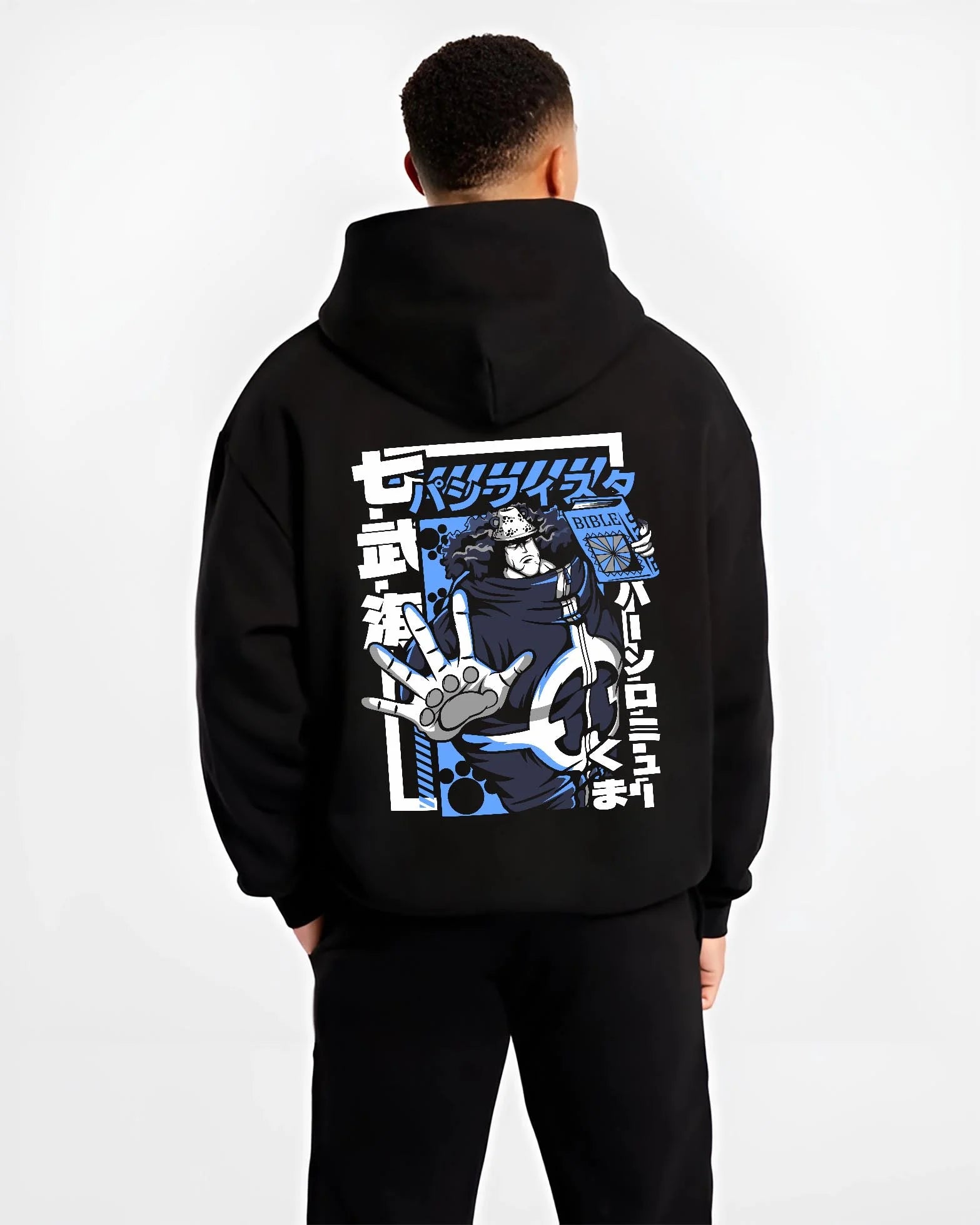 Bartholomew Kuma One Piece Revolutionary Anime Hoodie - Image 2