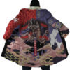 Kaido OP AOP Hooded Cloak Coat NO HOOD Mockup - One Piece Shop