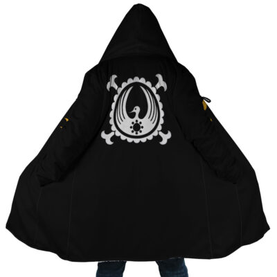 Kozuki Momonosuke Black One Piece Dream Cloak Coat