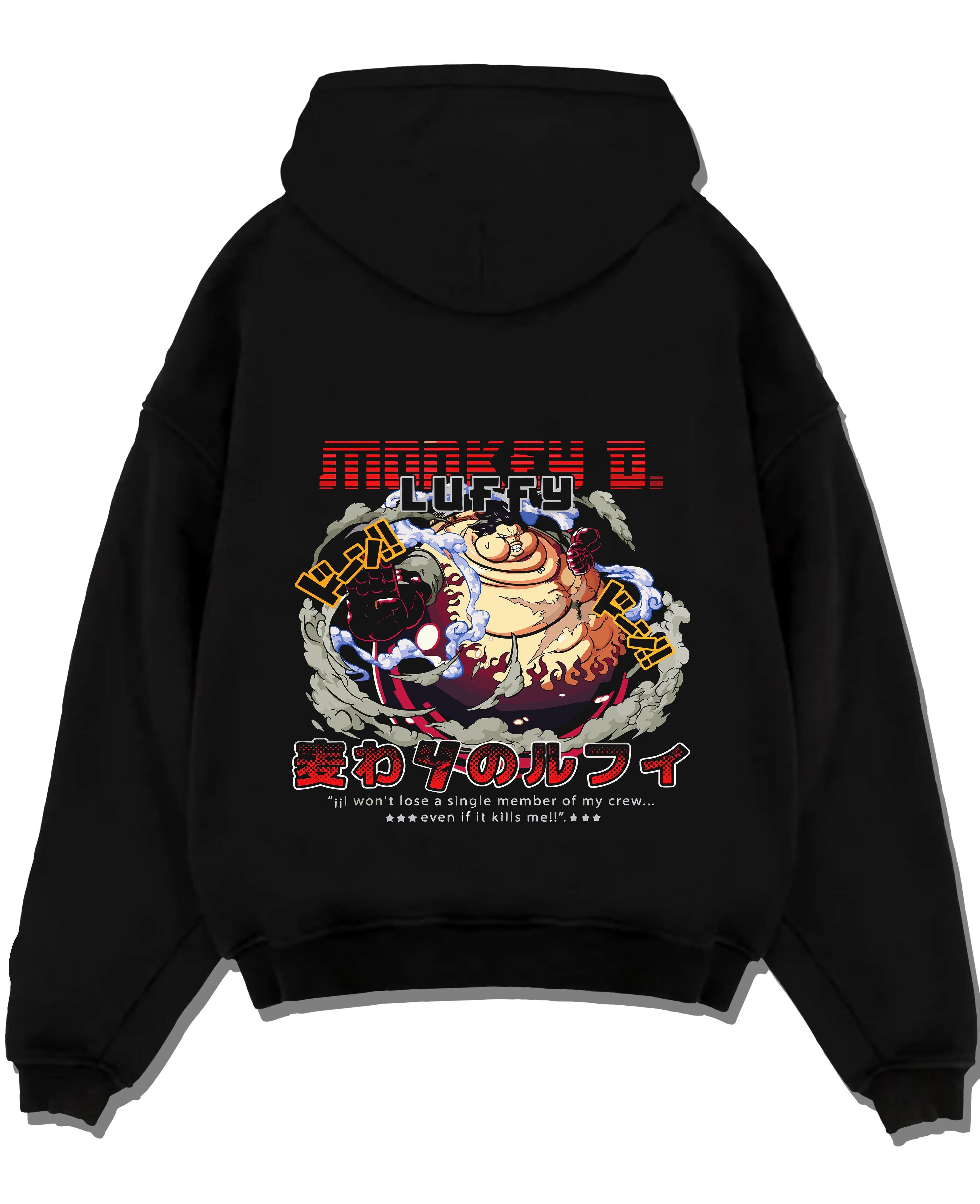 Monkey D. Luffy One Piece Gear Fourth Anime Streetwear Hoodie