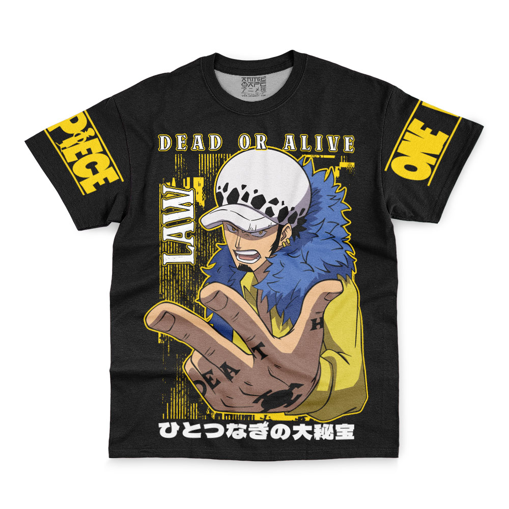 Law Dead Or Alive One Piece Streetwear T-Shirt - Image 2