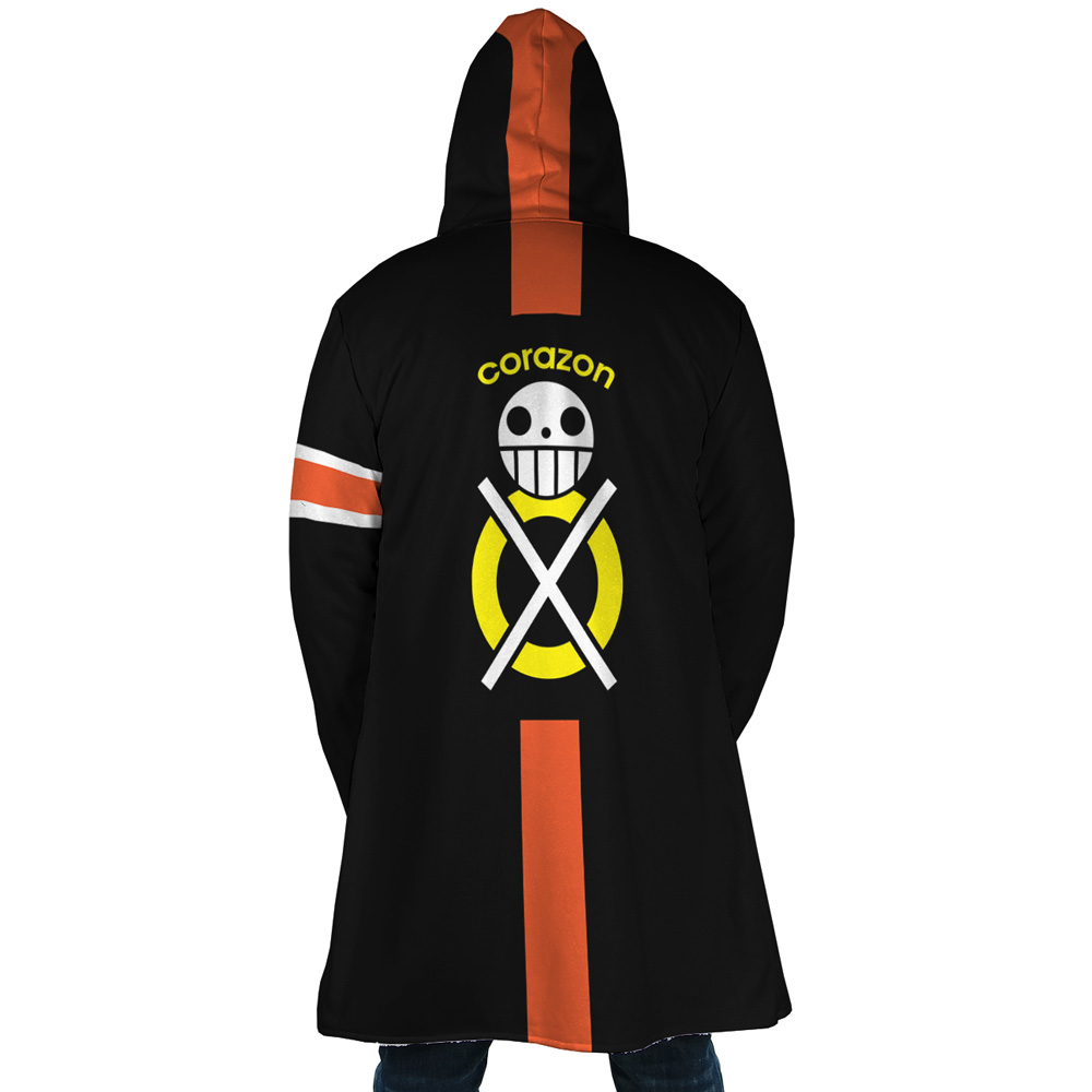 Law Timeskip Dressrosa One Piece Corazon Dream Cloak Coat - Image 5