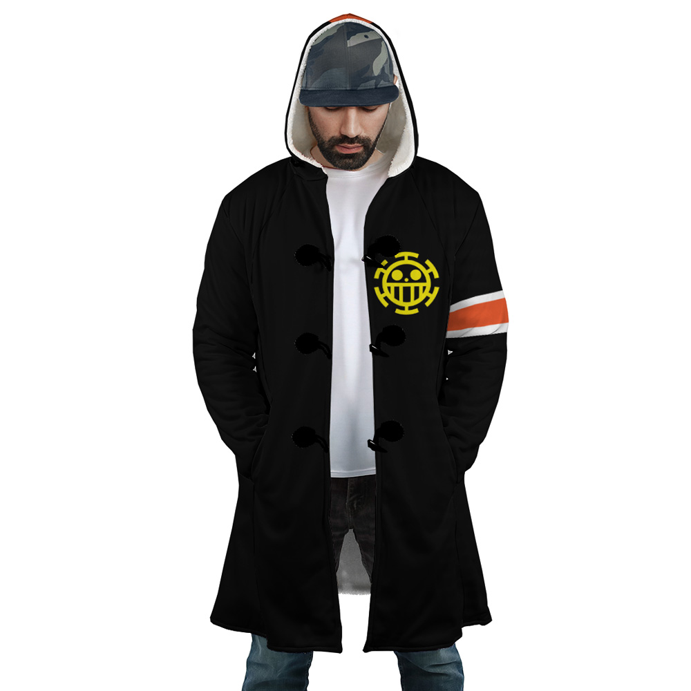 Law Timeskip Dressrosa One Piece Corazon Dream Cloak Coat - Image 2