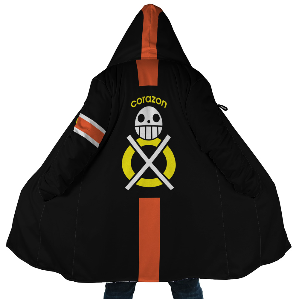 Law Timeskip Dressrosa One Piece Corazon Dream Cloak Coat