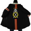 Law Timeskip Dressrosa OP AOP Hooded Cloak Coat NO HOOD Mockup - One Piece Shop