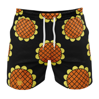 Monkey D. Luffy Black Dressrosa One Piece Gym Shorts