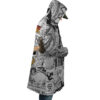 Luffy Gear 5 Comic Panels OP AOP Hooded Cloak Coat RIGHT Mockup - One Piece Shop