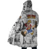 Luffy Gear 5 Comic Panels OP AOP Hooded Cloak Coat SIDE Mockup - One Piece Shop