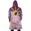Luffy Gear 5 Sun God Nika OP AOP Hooded Cloak Coat BACK Mockup - One Piece Shop