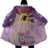 Luffy Gear 5 Sun God Nika OP AOP Hooded Cloak Coat NO HOOD Mockup - One Piece Shop