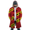 Luffy Post Raid Festival OP AOP Hooded Cloak Coat FRONT Mockup - One Piece Shop
