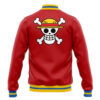 Monkey D. Luffy Pattern OP Varsity Jacket BACK - One Piece Shop