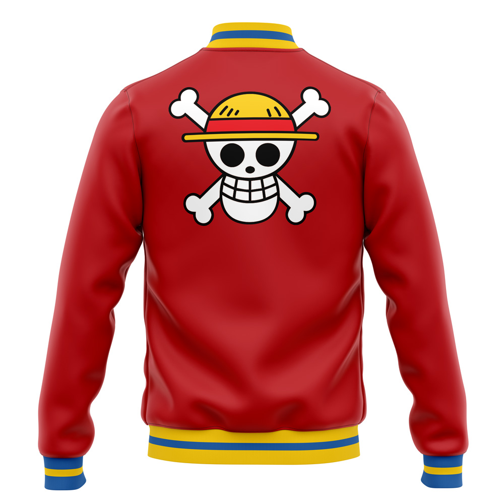Monkey D. Luffy One Piece Varsity Jacket - Image 4
