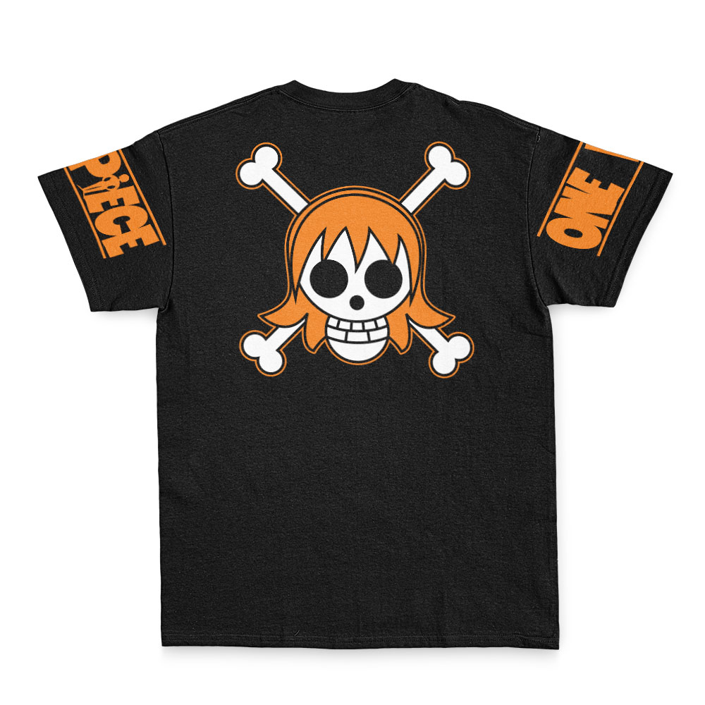 Nami Dead Or Alive One Piece Streetwear T-Shirt - Image 3